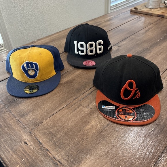 Mitchell & Ness Other - Mitchell Ness‎ New Era Hat Lot